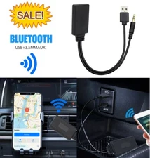 Wireless Bluetooth AUX Audio Receiver Adapter Universal Car Interior Accessories
