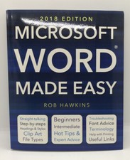 2018 Microsoft Word Made Easy Rob Hawkins