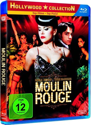 Blu-ray MOULIN ROUGE # Nicole Kidman, Ewan McGregor ++NEU
