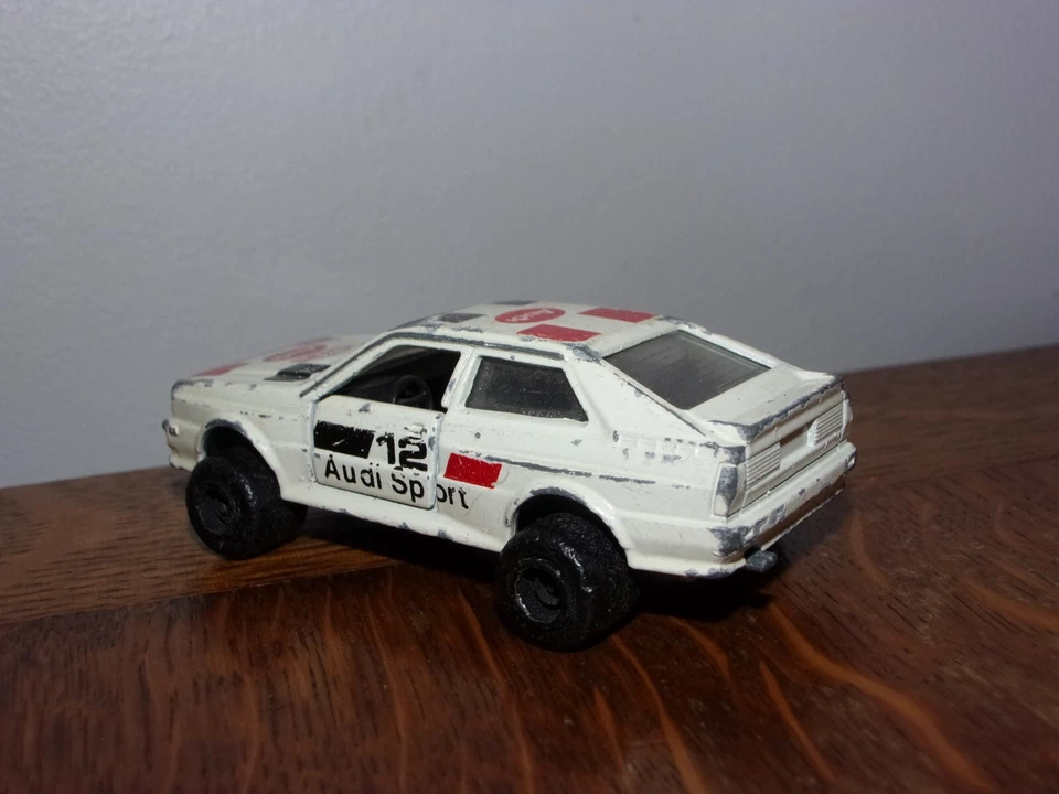 Majorette Audi Quattro 1/58 style Norev Matchbox lesney Hotwheels - Photo 4/4