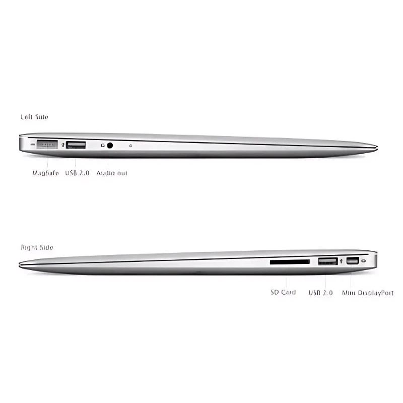 13" MacBook Air 2012 1.8GHz i5 4GB 512GB SSD IG Silver + Warranty + Good - Image 2 of 2