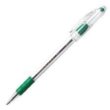 BK91-D Pentel RSVP Ballpoint Stick Pen, 1.0mm Medium Tip, Green, Pack of 1