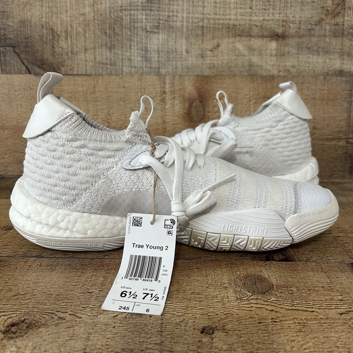 Adidas Basketball TraeYoung Signature Series ShoesMens sz.6.5/wmn sz 8.5 (#1764) Amazon.com | adidas Trae Young 1 Unisex Shoes Size 8, Color  main image 2