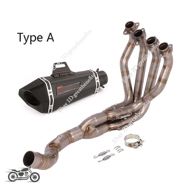 Tubo silenciador sistema escape completo para Kawasaki Z1000 2010-2023 Z1000SX 2010-2019 Foto 2 de 4