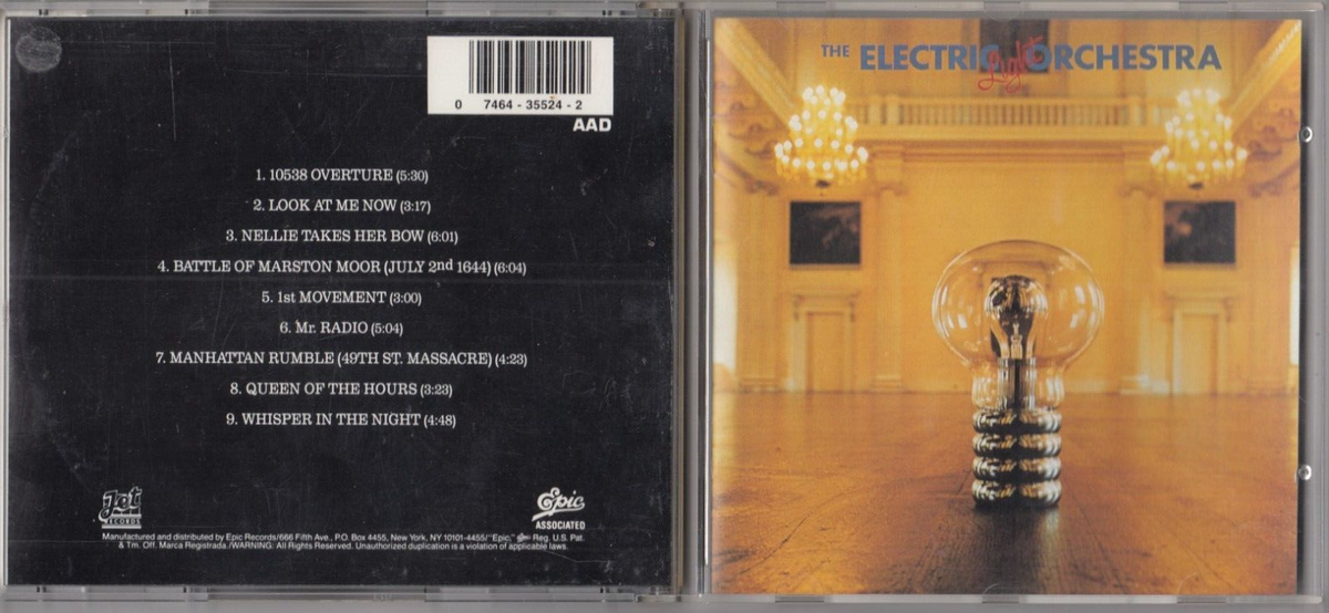 The Electric Light Orchestra - No Answer (CD, Oct-1990, Jet) ZK