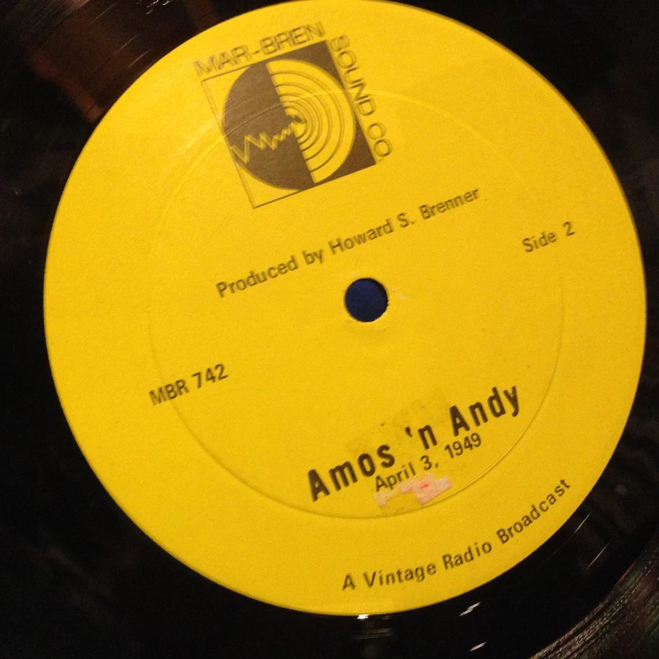 [RADIO/SPOKEN WORD]~NM LP~AMOS 'N ANDY~Vintage Radio Broadcasts~[04/1944~11/1949 - Image 4 of 4