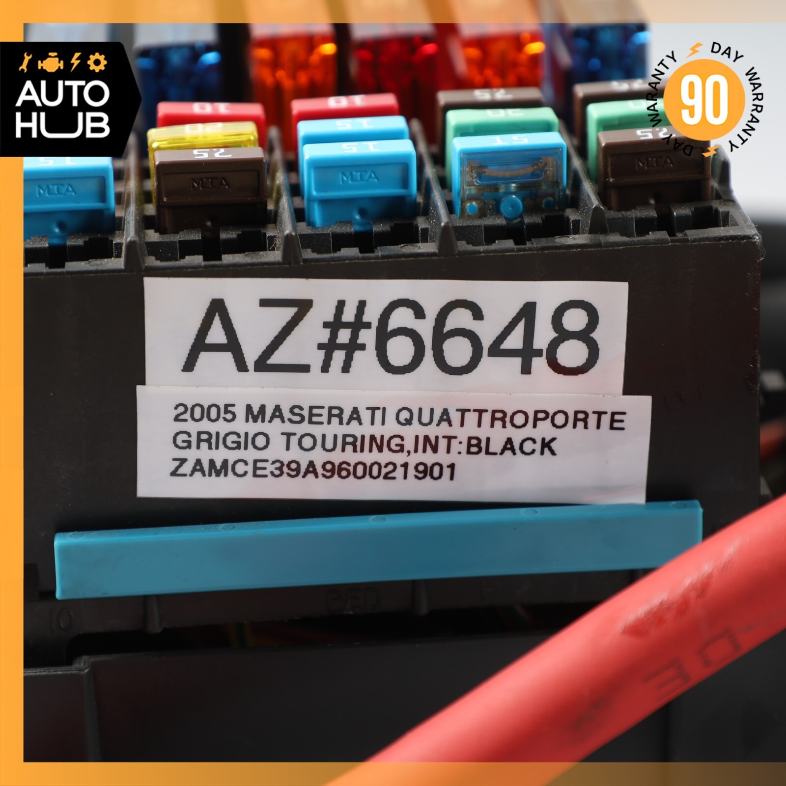 05-07 Maserati Quattroporte M139 F1 Front Engine Bay Fuse Box 224065 OEM