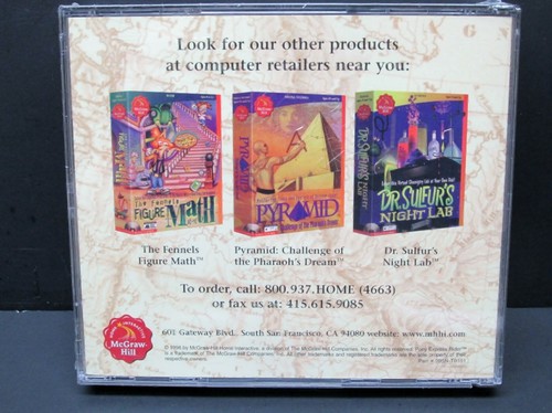 PONY EXPRESS RIDER, PC, CD-ROM, Windows 95, McGraw Hill 1996, New & Sealed - Picture 2 of 2