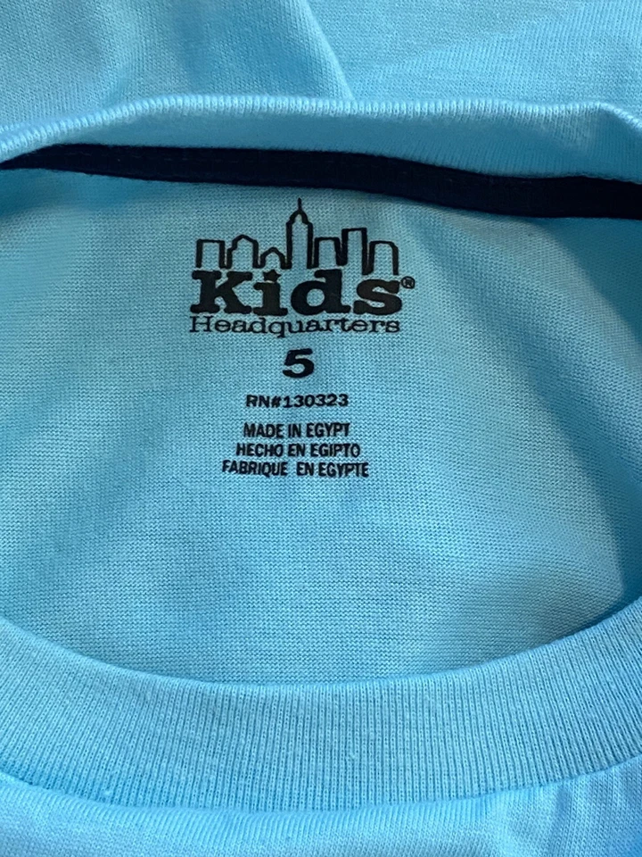 Kids Headquarters Toddler Boys S/S T shirt Shark Blue size 5 NWT - Image 4 of 4