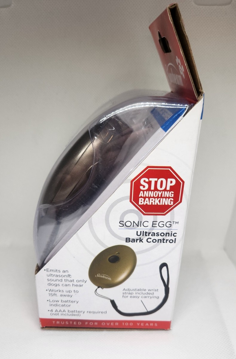 Handheld Stop Barking Egg Sunbeam Sonic Egg Bark Control Device Top