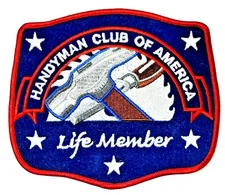 Handyman Club of America Life Member patch