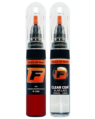 Peinture de Retouche pour HONDA MOTO R-380 GRAND PRIX RED Stylo Laque - Photo 1/4