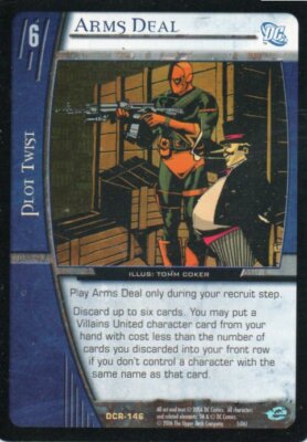 DC VS CCG - Infinite Crisis - Arms Deal #146 Rare