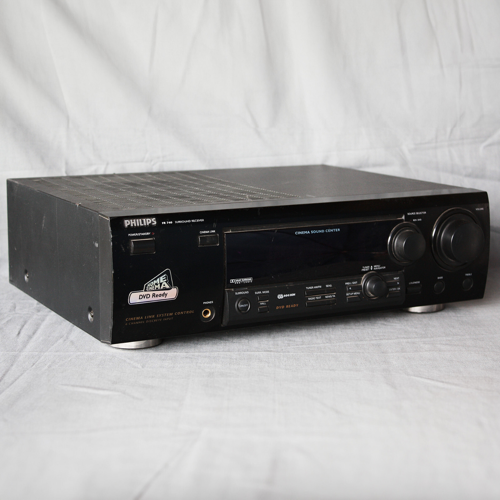 Amplificatore PHILIPS FR 740 Surround Receiver 5.1 Home Theater 1999