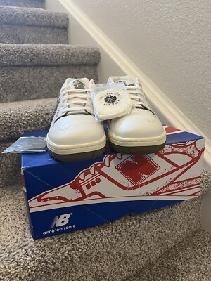 New Balance 550 X Aime Leon Dore White Olive ALD NB P550 BB Oxfords 