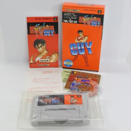 FINAL FIGHT GUY with CD Super Famicom Nintendo 3304 sf