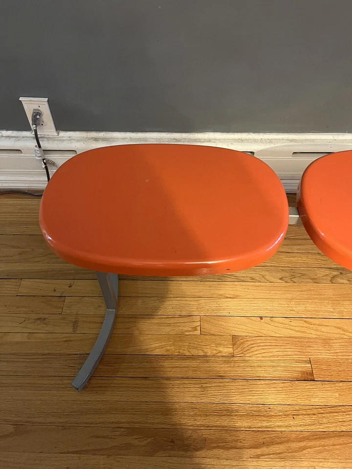 De colección Años 80 90 Nike Ajuste TABURETE Tienda Exhibición RARO Publicidad Zapatos Banco Foto 3 de 4