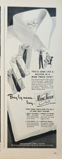 1947 Mark Twain shirts for men vintage ad buy by name