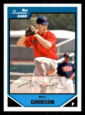 2007 Bowman Prospects #BP69 Matt Goodson Boston Red Sox
