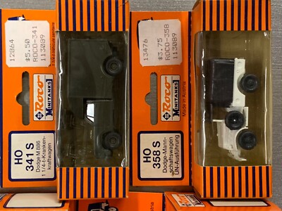 Roco Minitanks (Lot of 4 NEW) 1/87 Modern German (Radio