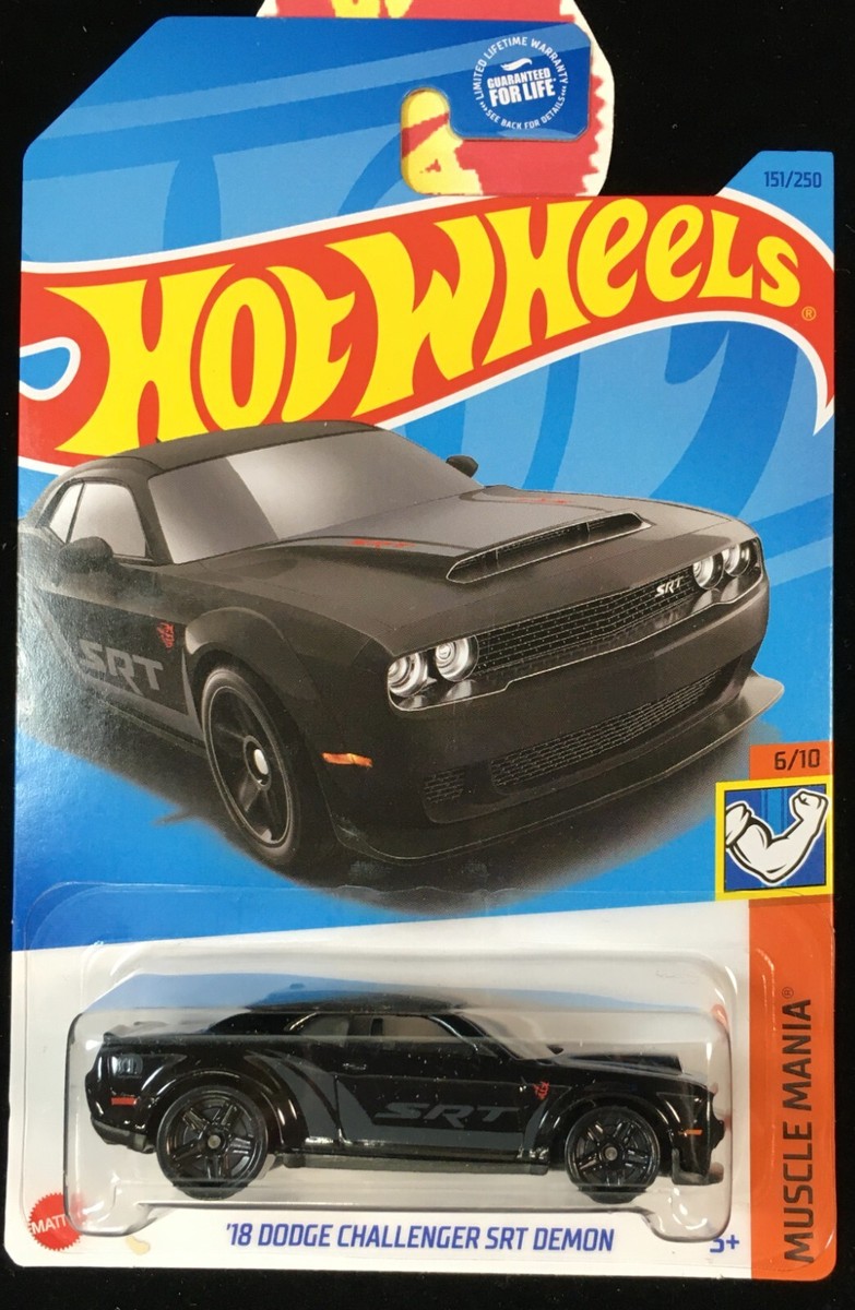 2023 Hot Wheels `18 Dodge Challenger SRT Demon & '70 Charger Fast