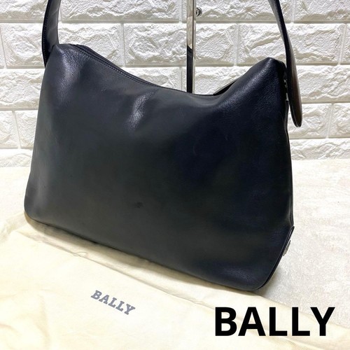 BALLY Leather Shoulder Bag Formal 18a