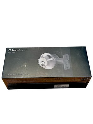 Level Lock Touch Edition Smart Deadbolt Matte Black Keyless Entry NEW SEALED