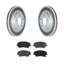 Transit Auto KGS-102328 Brake Disc and Pad Kit Front for Kia Niro Hyundai Ioniq