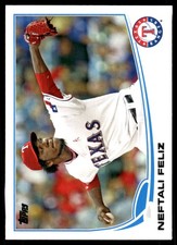 Neftali Feliz 2013 Topps Chrome #141 Rangers MLB READ FREE SHIPPING AutographDen