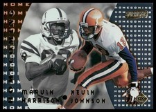 Marvin Harrison / Kevin Johnson Rookie 1999 Collector's Edge Supreme #HC-17