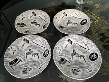 1960s Homemaker Ridgeways Cereal/Desert Dishes Set 4