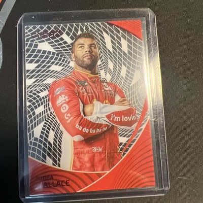 2022 Panini Chronicles - Clear Vision Bubba Wallace #11 Red /100
