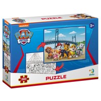 Puzzle 30 ElementóW Do UkłAdania I Kolorowania. Psi Patrol Dodo