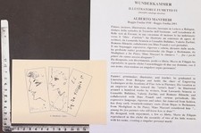 WUNDERKAMMER AN EXLIBRIS 421 - " DONNINE " - * ALBERTO MANFREDI * - P