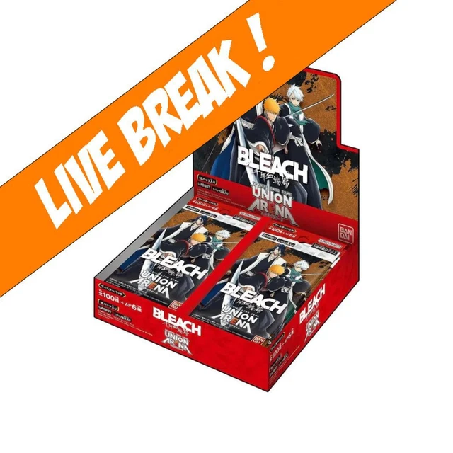 [ Live Break ] Union Arena - Bleach The Thousand Year Blood War TCG UA08BT [Japa