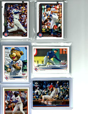 2025 Topps Series 1 & 2 Baseball Chicago Cubs Team Set 25 Base Cards + MORE Cubs