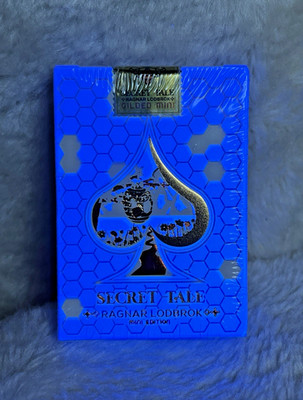 Secret Tale Ragnar Lodbrok Playing Cards  White Bee MINI Deck   Dutch Card House