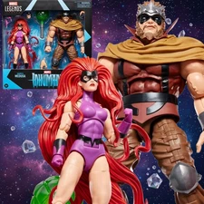Marvel Legends 6" Fantastic Four #36 Inhumans Medusa Gorgon - In Hand