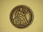 1888-S SEATED LIBERTY DIME