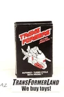 Transformers G1 Action Masters Prowl Instructions 1990 Vintage Hasbro