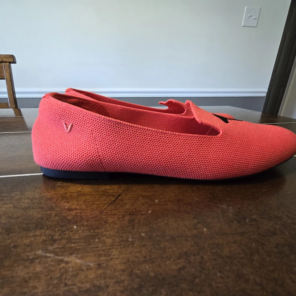 VIVAIA Audrey Dachshund Perro Mocasines Zapatos Sin Cordones Rojo Para Mujer Talla 10 EUR 41 Foto 3 de 4