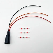 3 Pole For BMW GPS Motorrad Motorcycle Repair Connector 83300413585/611656 Black