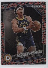 2024-25 Panini Prizm Black Snakeskin Prizm Enrique Freeman #245 6m7