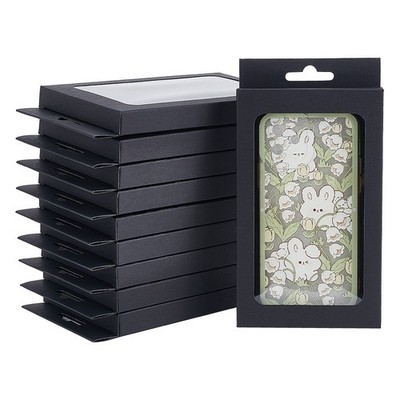 24pcs Rectangle Foldable Creative Cardboard boxes Gift boxes with PVC Visible