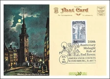 Sc. TBA Boston 2026 Church Dragon Cards FDC - Americover pictorial