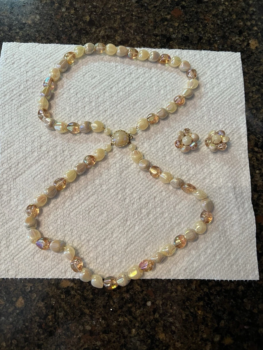 Boucle D'oreille Vintage Nolan Miller Calla Lily - Émail, Cristal, Céramique, Neuf Avec étiquettes