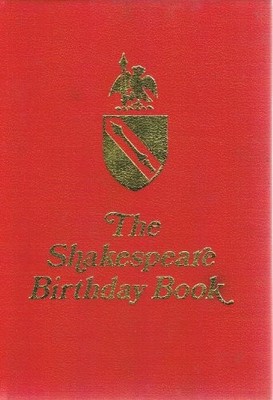 SHAKESPEARE'S BIRTHDAY BOOK (THE SHAKESPEARE COLLECTION) By Levi Fox - Hardcover