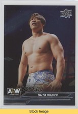 2024 Upper Deck AEW All Elite Wrestling Silver Foil Kota Ibushi #70 READ 0f01