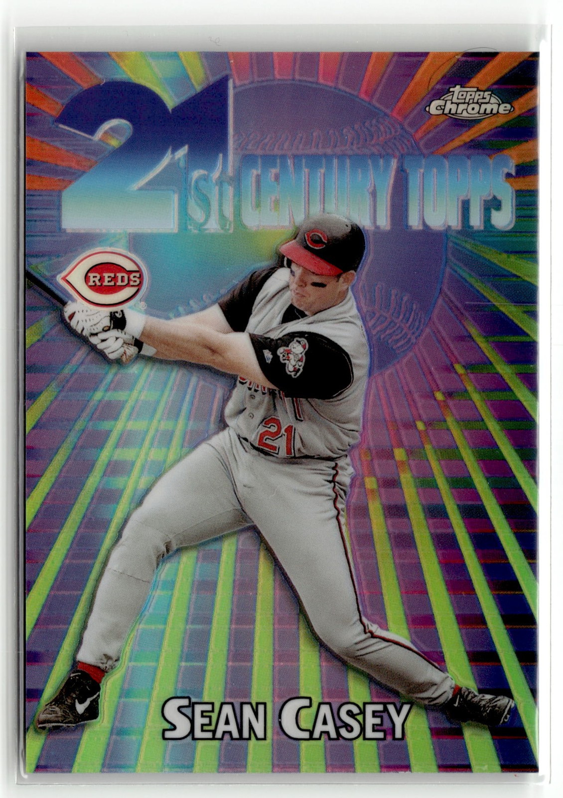 2000 Topps Chrome #C4 Sean Casey 21st Century Refractors