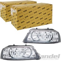 2X TYC H7/H1 Scheinwerfer Links+Rechts FüR Seat Alhambra AB 06.2000 Facelift